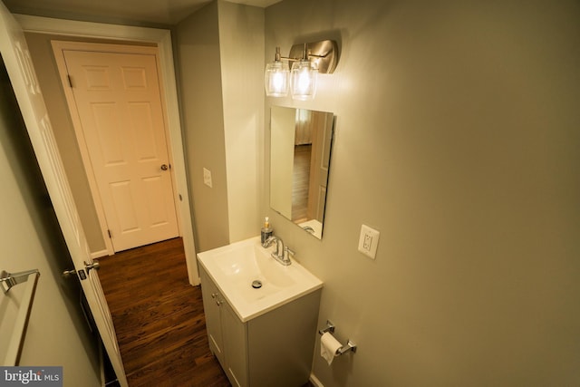 10 Kilkea Ct, Nottingham, MD 21236 - bathroom featuring vanity and wood finished floors