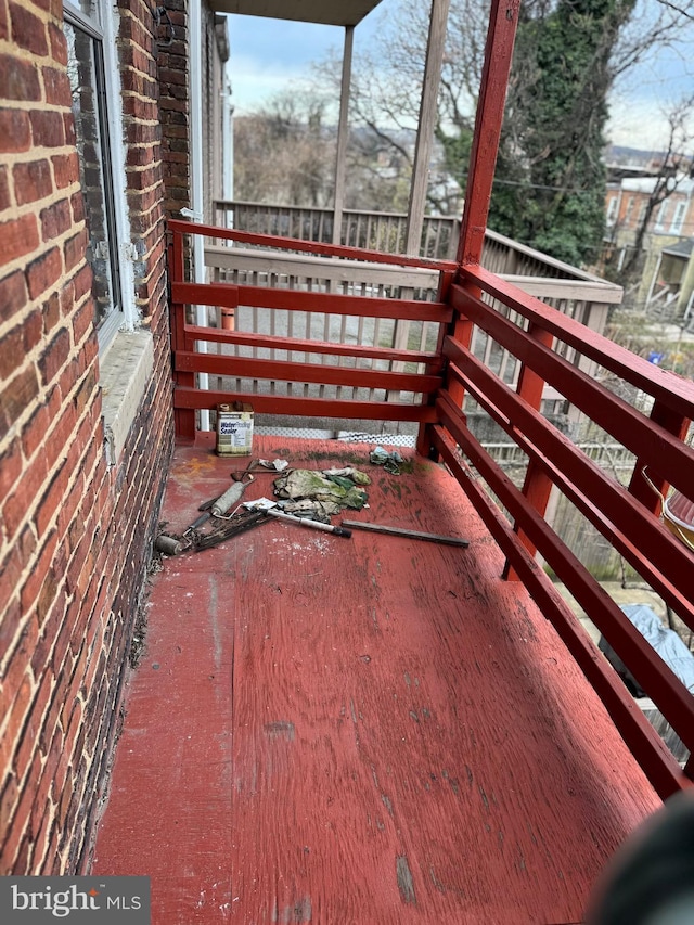 2008 W Lexington St, Baltimore, MD 21223 - view of deck