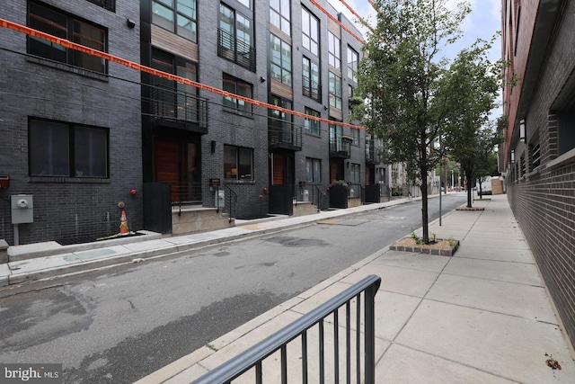 1352 S St Unit 213, Philadelphia, PA 19147 - view of street with sidewalks, curbs, and a residential view