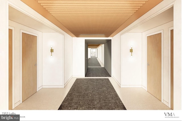 1352 S St Unit 213, Philadelphia, PA 19147 - corridor featuring carpet