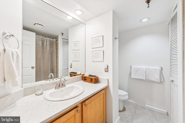 2001 Hamilton St Unit 1205, Philadelphia, PA 19130 - full bath with a closet, vanity, and tile patterned floors