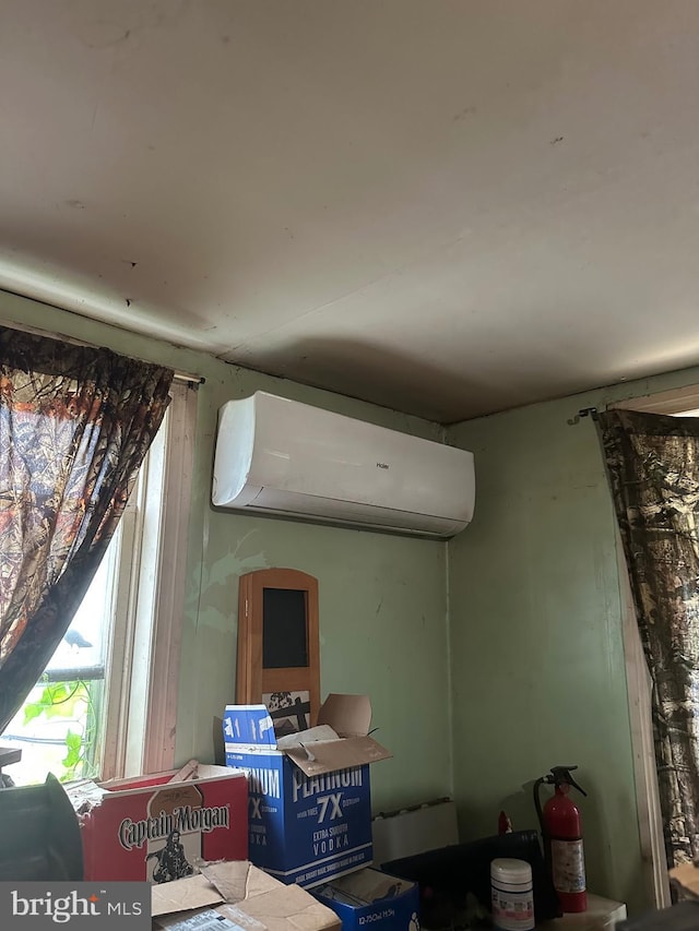 11 Blain Rd, Blain, PA 17006 - living area featuring an AC wall unit