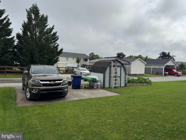 408 Lexington Way, Littlestown, PA 17340 - view of vehicle parking with a storage shed