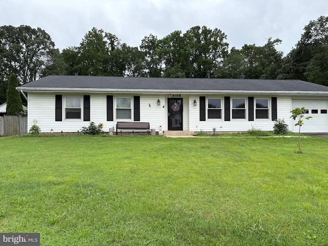 4105 Sunburst Ct, Alexandria, VA 22303 - ranch-style home featuring a garage and entry steps