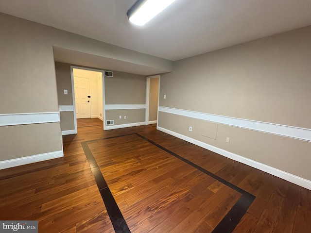 4105 Sunburst Ct, Alexandria, VA 22303 - spare room with dark wood-style flooring