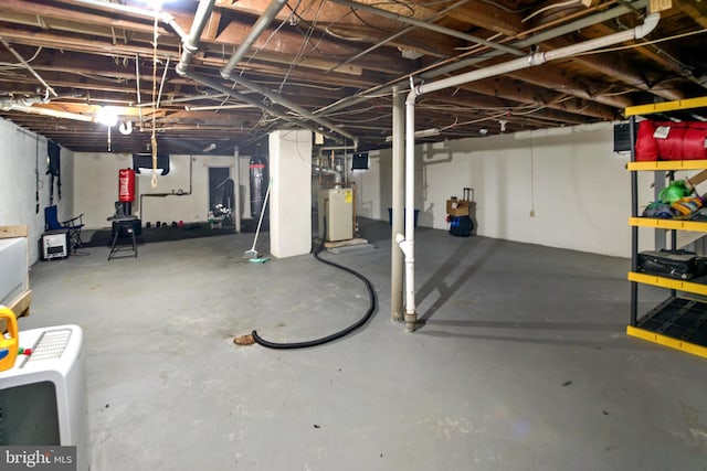 1711 W Union Blvd, Bethlehem, PA 18018 - unfinished basement with water heater