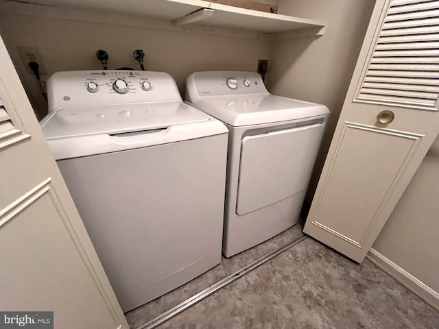 3445 S Leisure World Blvd Unit 87-2C, Silver Spring, MD 20906 - washroom with separate washer and dryer