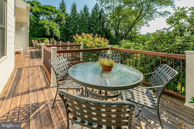 697 Prospect Ave, Princeton, NJ 08540 - deck featuring outdoor dining area