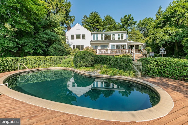 697 Prospect Ave, Princeton, NJ 08540 - rear view of property with a gate