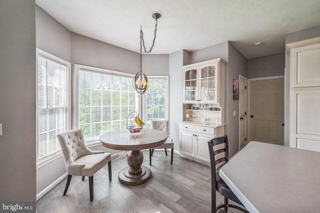 1012 Woodridge Rd, Red Lion, PA 17356 - dining space with a chandelier and wood finished floors