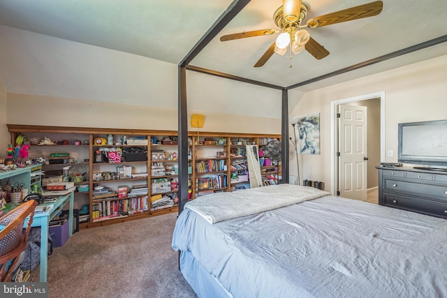 1012 Woodridge Rd, Red Lion, PA 17356 - bedroom featuring carpet flooring and a ceiling fan