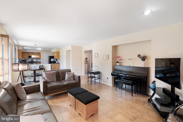 28 Amherst Way, West Windsor, NJ 08550 - living room with baseboards