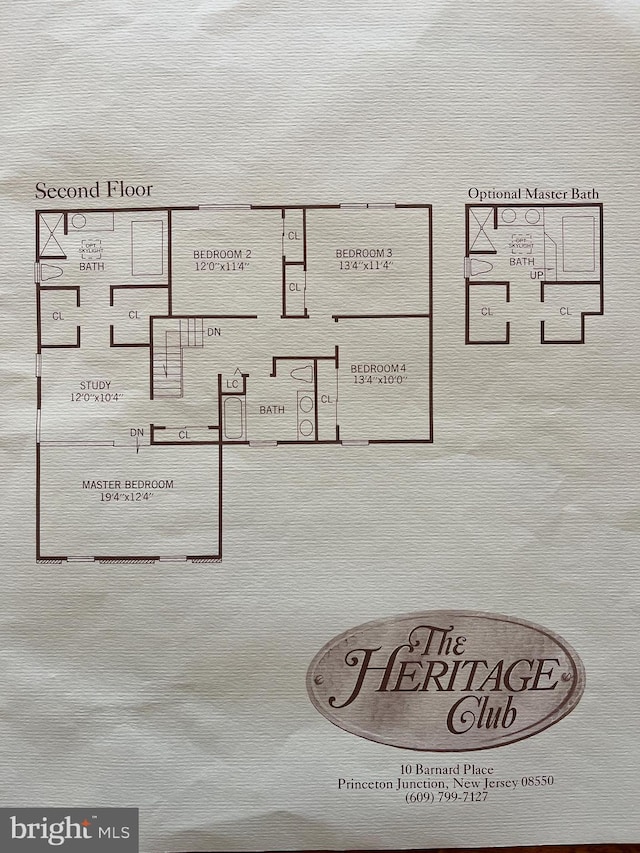 28 Amherst Way, West Windsor, NJ 08550 - view of property floor plan