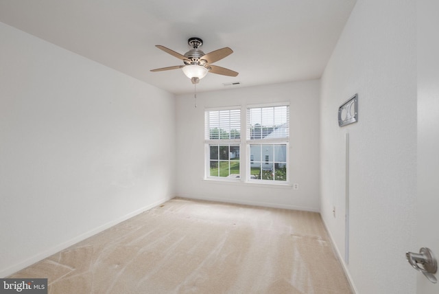 12 Juniper Ct Unit 63, Millville, DE 19967 - spare room featuring ceiling fan and carpet