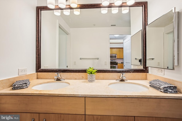 475 K St NW Unit 630, Washington, DC 20001 - full bath featuring double vanity