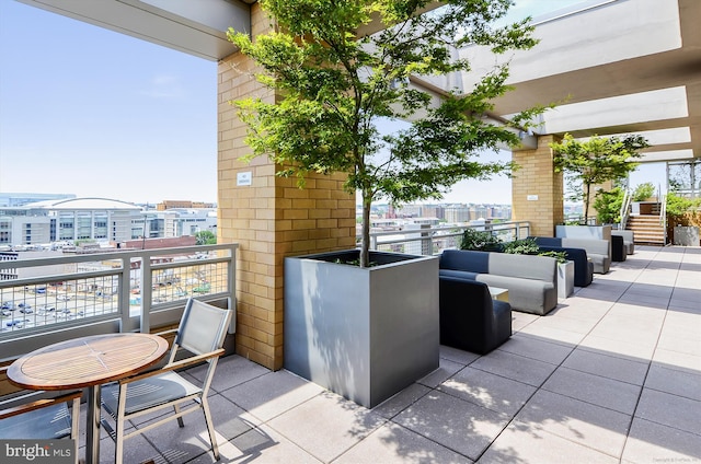 475 K St NW Unit 630, Washington, DC 20001 - patio / terrace with a view of city