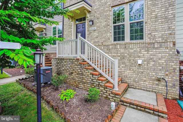 18004 Red Cedar Rd, Dumfries, VA 22026 - entrance to property featuring brick siding