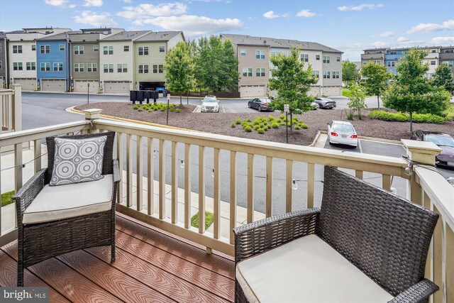 18004 Red Cedar Rd, Dumfries, VA 22026 - balcony with a residential view
