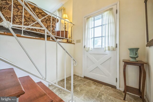23 Maple St, Ashland, PA 17921 - entryway with baseboards
