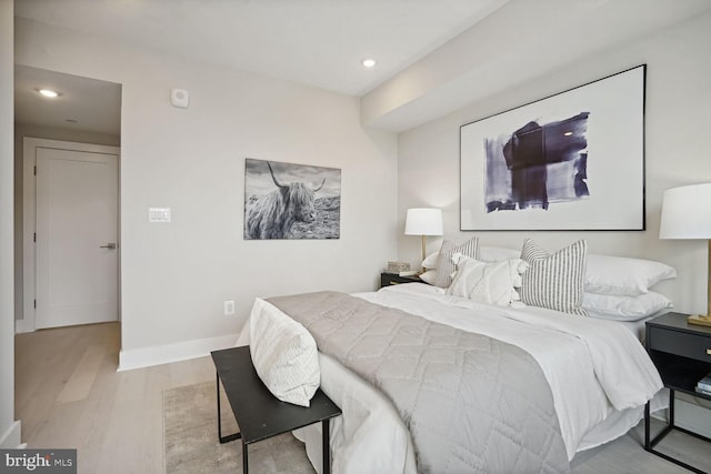 901 19th St NE Unit Ph2, Washington, DC 20002 - bedroom with wood finished floors and recessed lighting