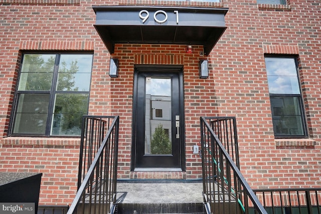 901 19th St NE Unit Ph2, Washington, DC 20002 - property entrance featuring brick siding