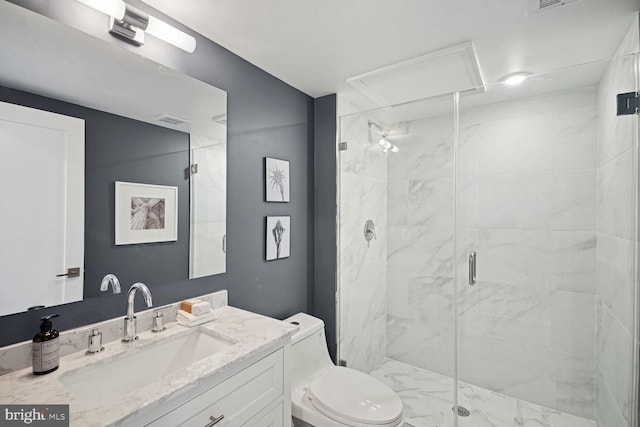 901 19th St NE Unit Ph2, Washington, DC 20002 - full bath featuring a shower stall and vanity