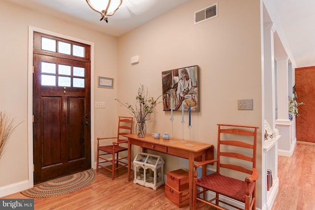 10 Elser Hill Rd, Lititz, PA 17543 - entryway with light wood finished floors and baseboards