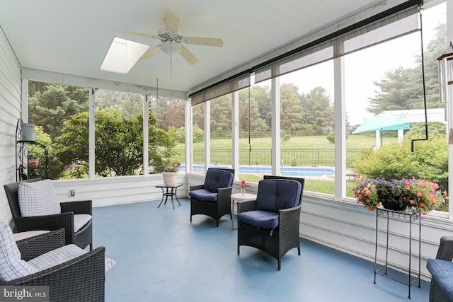 10 Elser Hill Rd, Lititz, PA 17543 - sunroom / solarium with ceiling fan