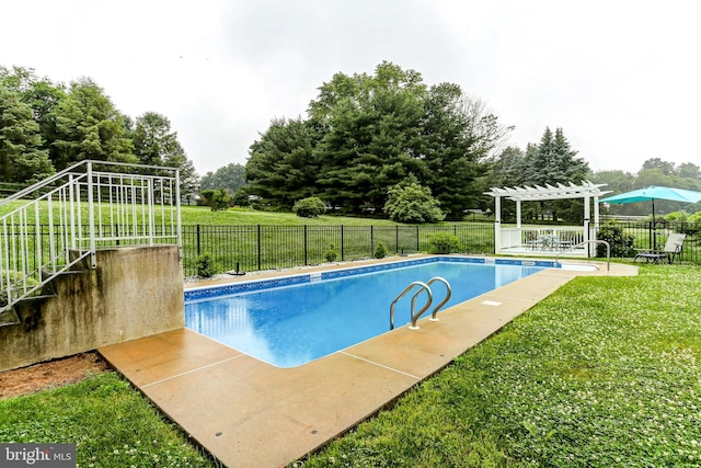 10 Elser Hill Rd, Lititz, PA 17543 - view of pool with a pergola