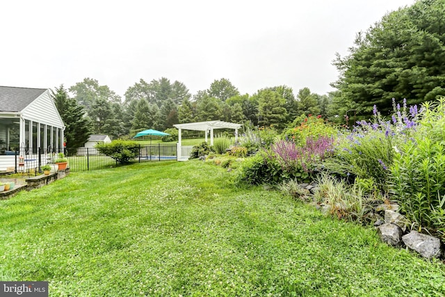 10 Elser Hill Rd, Lititz, PA 17543 - view of yard with a pergola