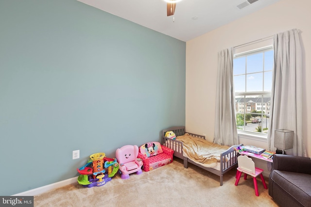 10020 Sandy Run, Baltimore, MD 21220 - unfurnished bedroom with carpet and a ceiling fan
