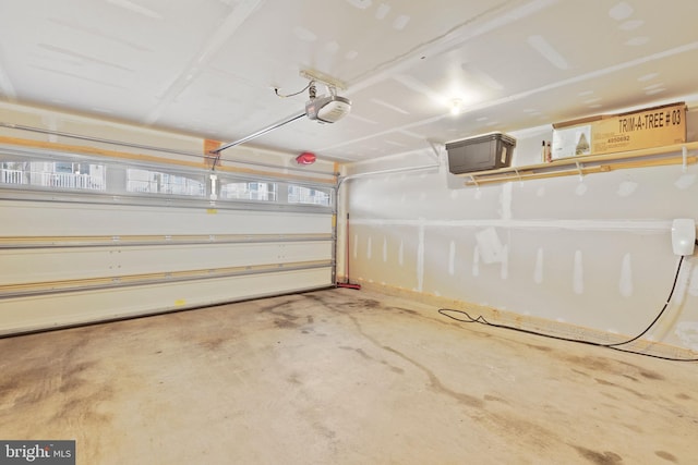 10020 Sandy Run, Baltimore, MD 21220 - garage featuring a garage door opener