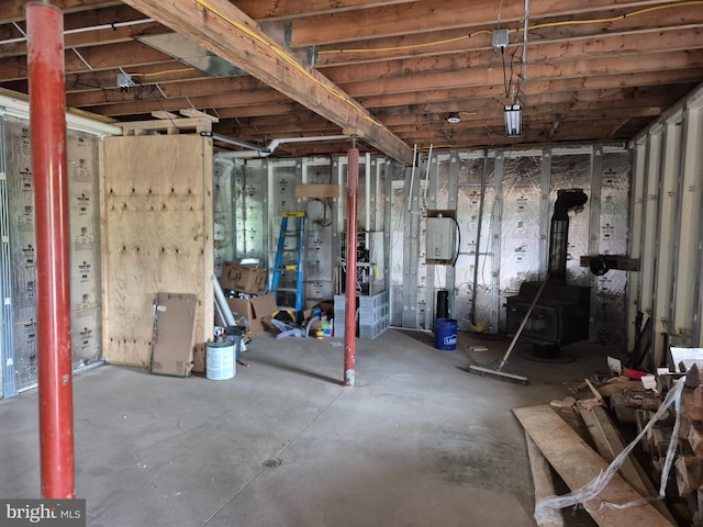 487 Haps Dr, Benezette, PA 15821 - view of below grade area