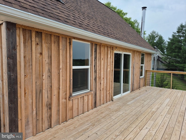 487 Haps Dr, Benezette, PA 15821 - view of deck