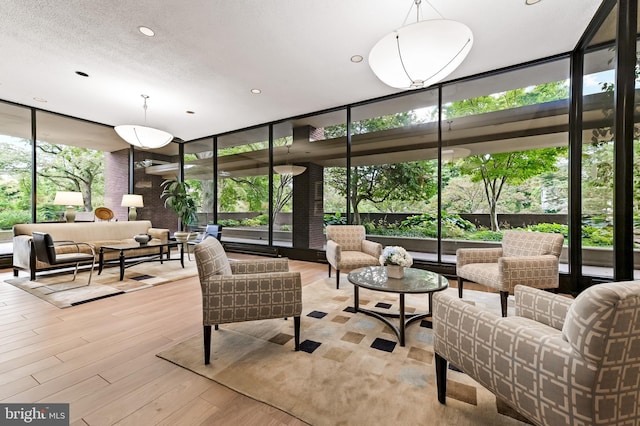 4100 N Charles St N Unit 803, Baltimore, MD 21218 - lobby featuring floor to ceiling windows and recessed lighting