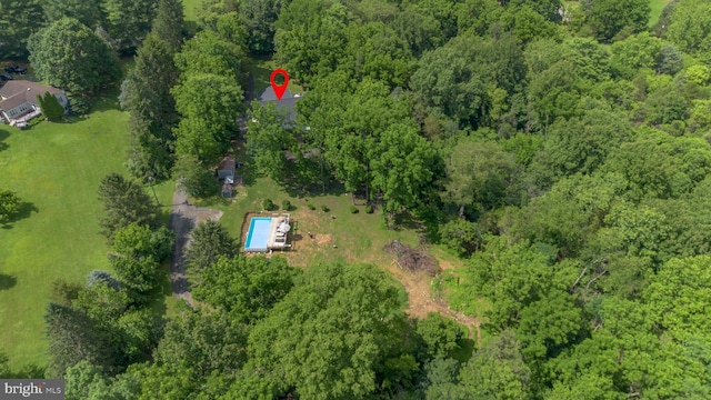 18424 Horseshoe Bend Rd, Sharpsburg, MD 21782 - aerial view of property's location featuring a forest