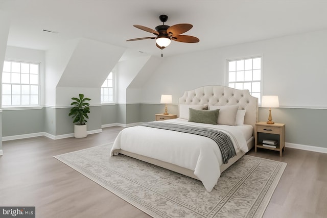 715 Griffith Rd, Glen Burnie, MD 21061 - bedroom with wood finished floors and ceiling fan