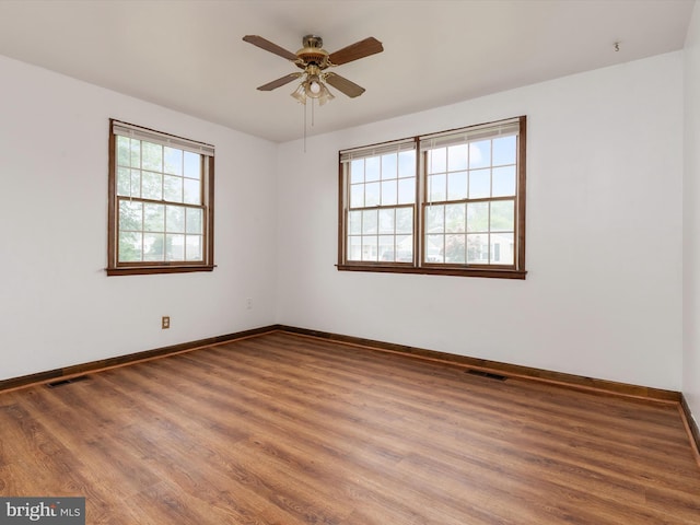 715 Griffith Rd, Glen Burnie, MD 21061 - unfurnished room featuring ceiling fan and wood finished floors