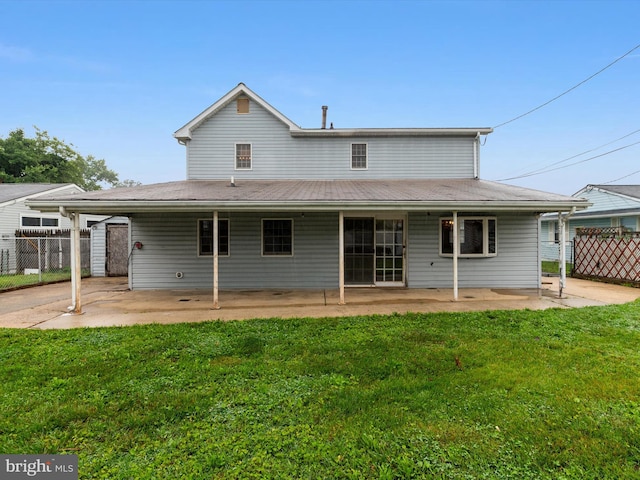 715 Griffith Rd, Glen Burnie, MD 21061 - rear view of property featuring a patio