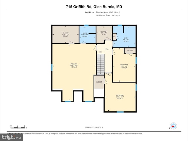 715 Griffith Rd, Glen Burnie, MD 21061 - view of floor plan / room layout