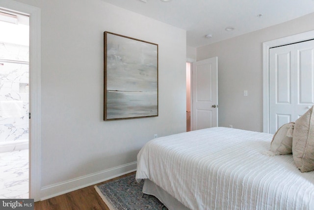 1616 C St NE, Washington, DC 20002 - bedroom with wood finished floors and baseboards