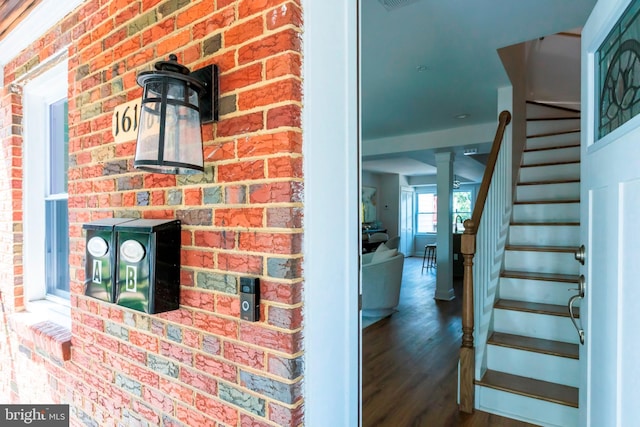 1616 C St NE, Washington, DC 20002 - detailed view of brick siding