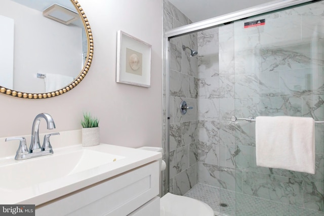 1616 C St NE, Washington, DC 20002 - bathroom with vanity and a stall shower
