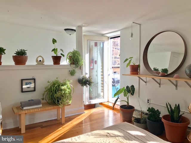 2016 Christian St Unit C, Philadelphia, PA 19146 - entrance foyer with plenty of natural light, wood finished floors, and expansive windows
