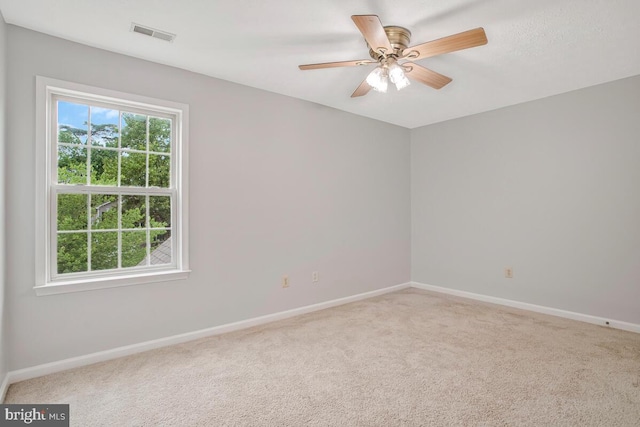 6483 Sedgwick St, Elkridge, MD 21075 - empty room with carpet and ceiling fan