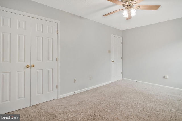 6483 Sedgwick St, Elkridge, MD 21075 - unfurnished bedroom featuring carpet floors, a closet, and ceiling fan