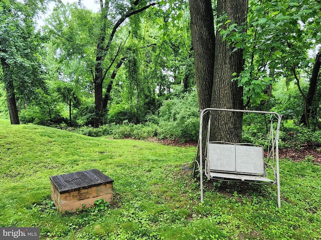 27 Gladys Trl, Fairfield, PA 17320 - view of green lawn featuring a wooded view