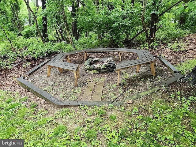 27 Gladys Trl, Fairfield, PA 17320 - exterior view of a fire pit