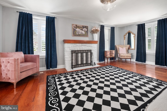 694 Ridge Rd, Telford, PA 18969 - living area with healthy amount of natural light and wood finished floors