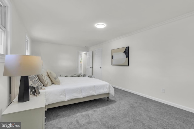 125 Walt Whitman Blvd, Cherry Hill, NJ 08003 - carpeted bedroom with crown molding and baseboards